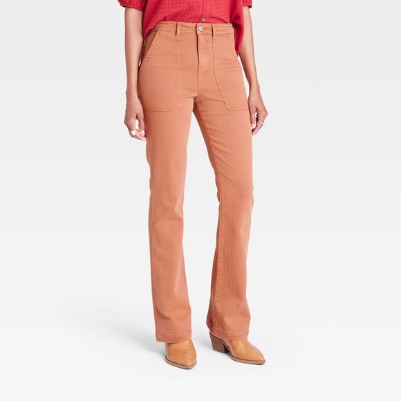 Women's High-Rise Anywhere Flare Jeans - Knox Rose size 10 - Picture 1 of 9